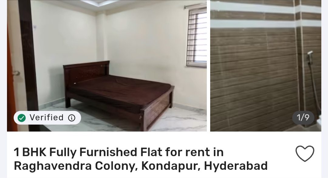 🏡 1 BHK in Raghavendra Colony (1150 sq.ft)