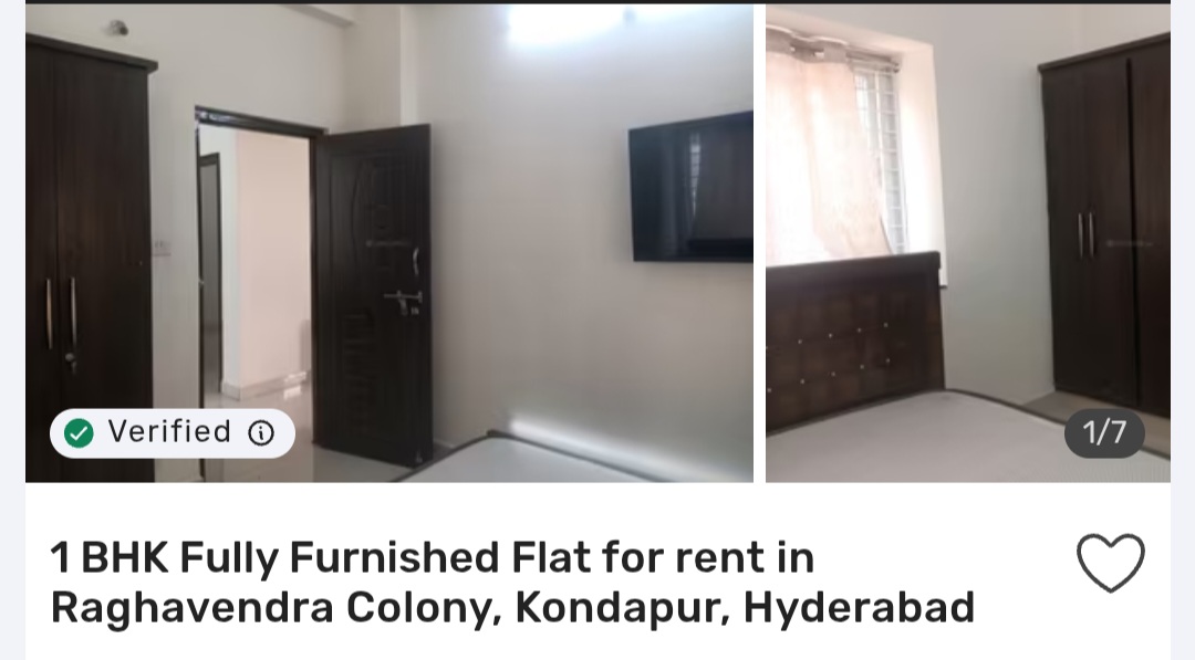 🏠 1 BHK in Raghavendra Colony (800 sq.ft)