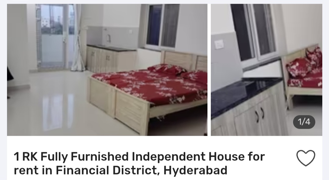 🏡 1 RK Independent House – Financial District