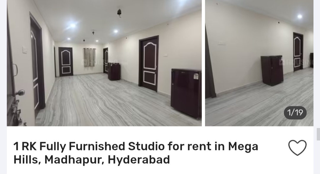 🏡 1 RK Studio in Madhapur – Budget Deal