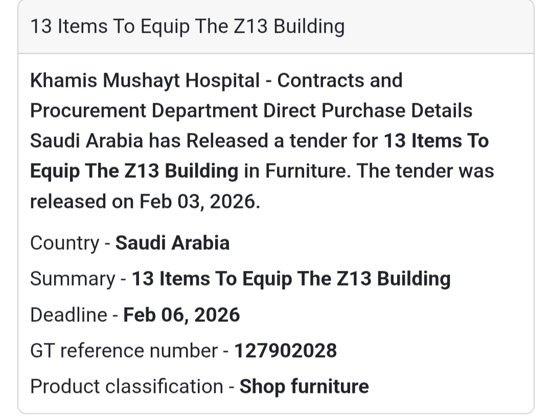 🪑 13 Items to Equip the Z13 Building Furniture | Saudi Arabia 🇸🇦