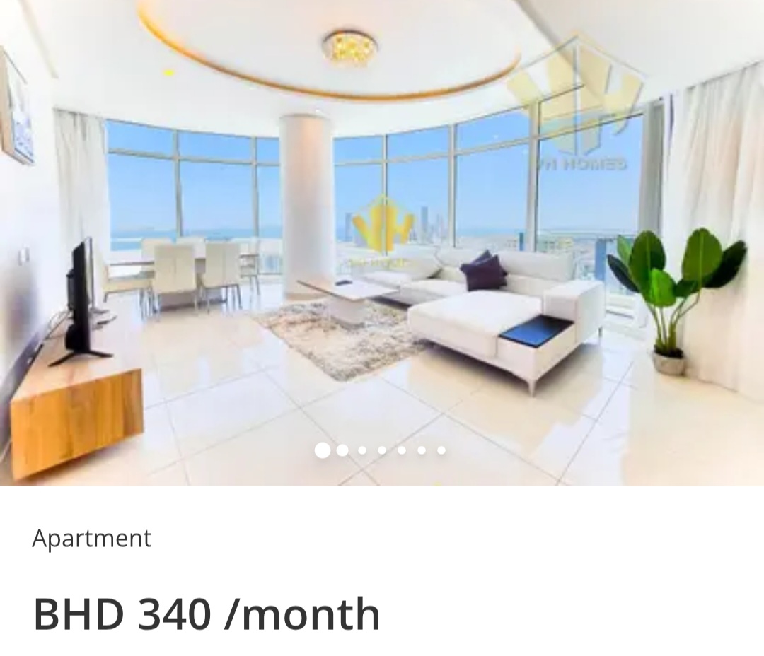 🌇 1BHK | High Floor | Panoramic View | Juffair