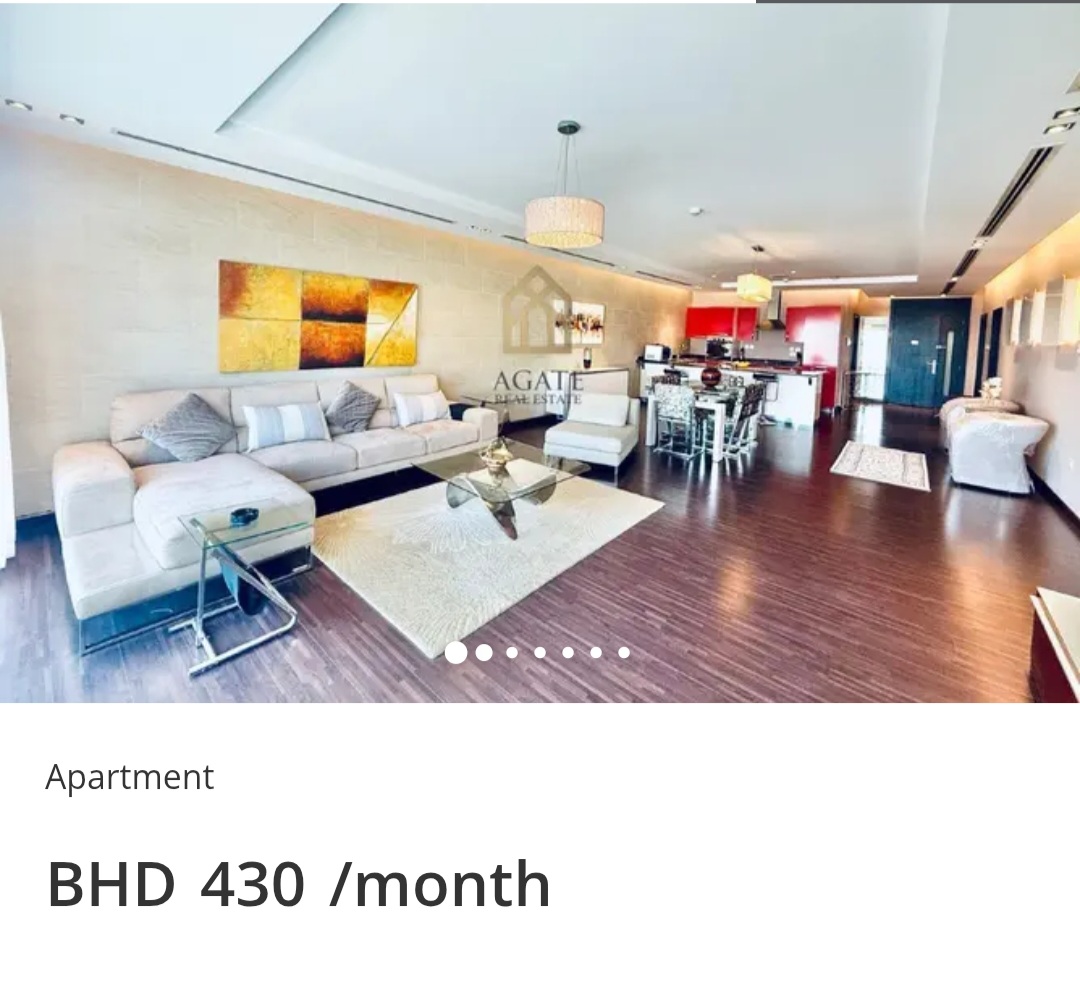 🌊 2 Bedroom + Office – Amwaj Island