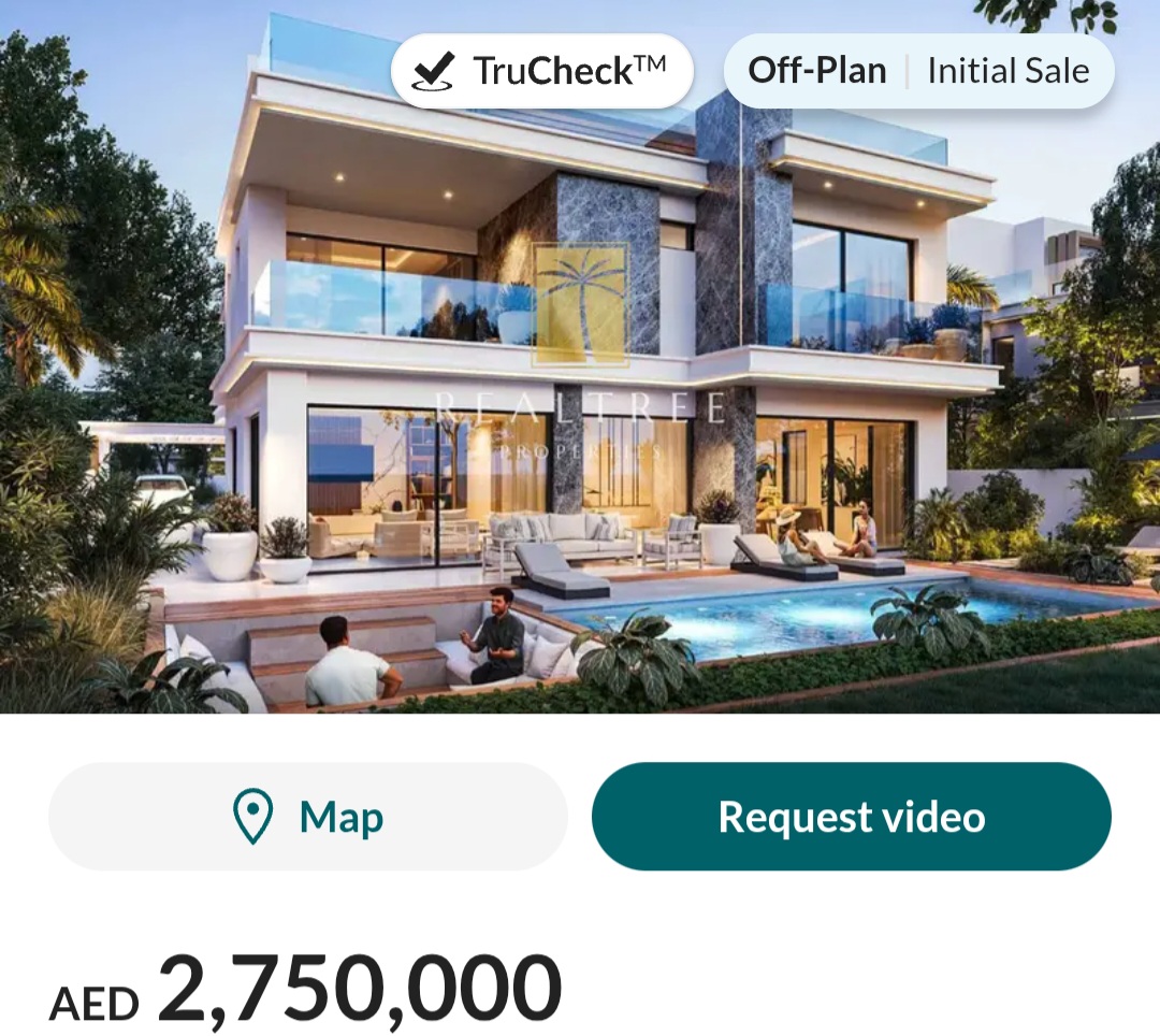 🌴 4BR Waterfront Villa | Maldives 3 – DAMAC Islands