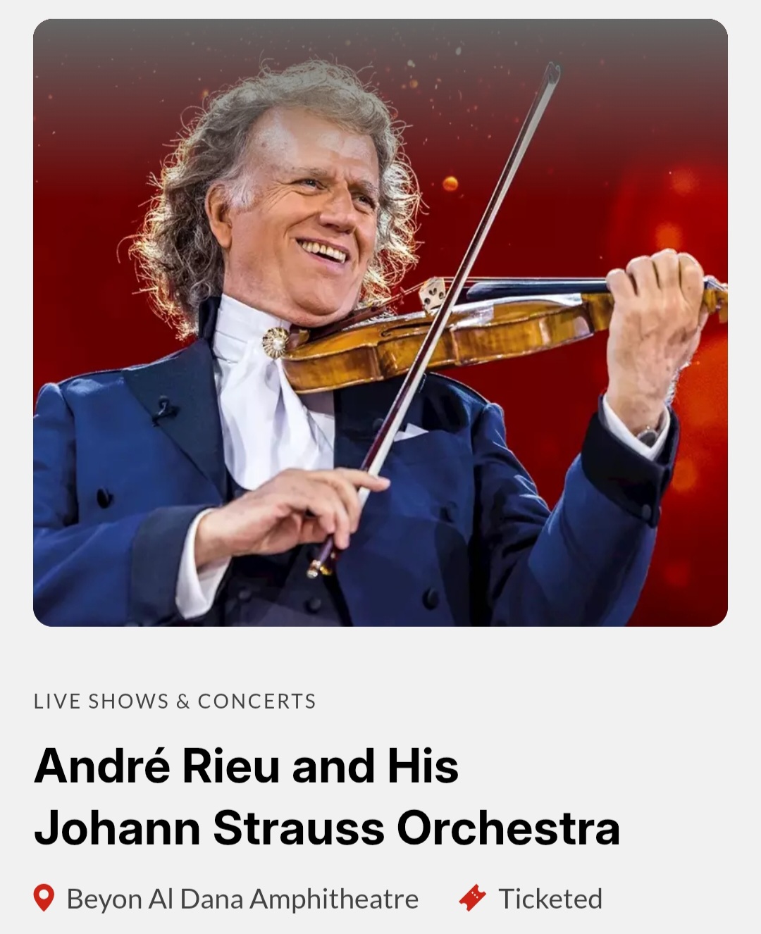🎶 A Magical Night with André Rieu ✨