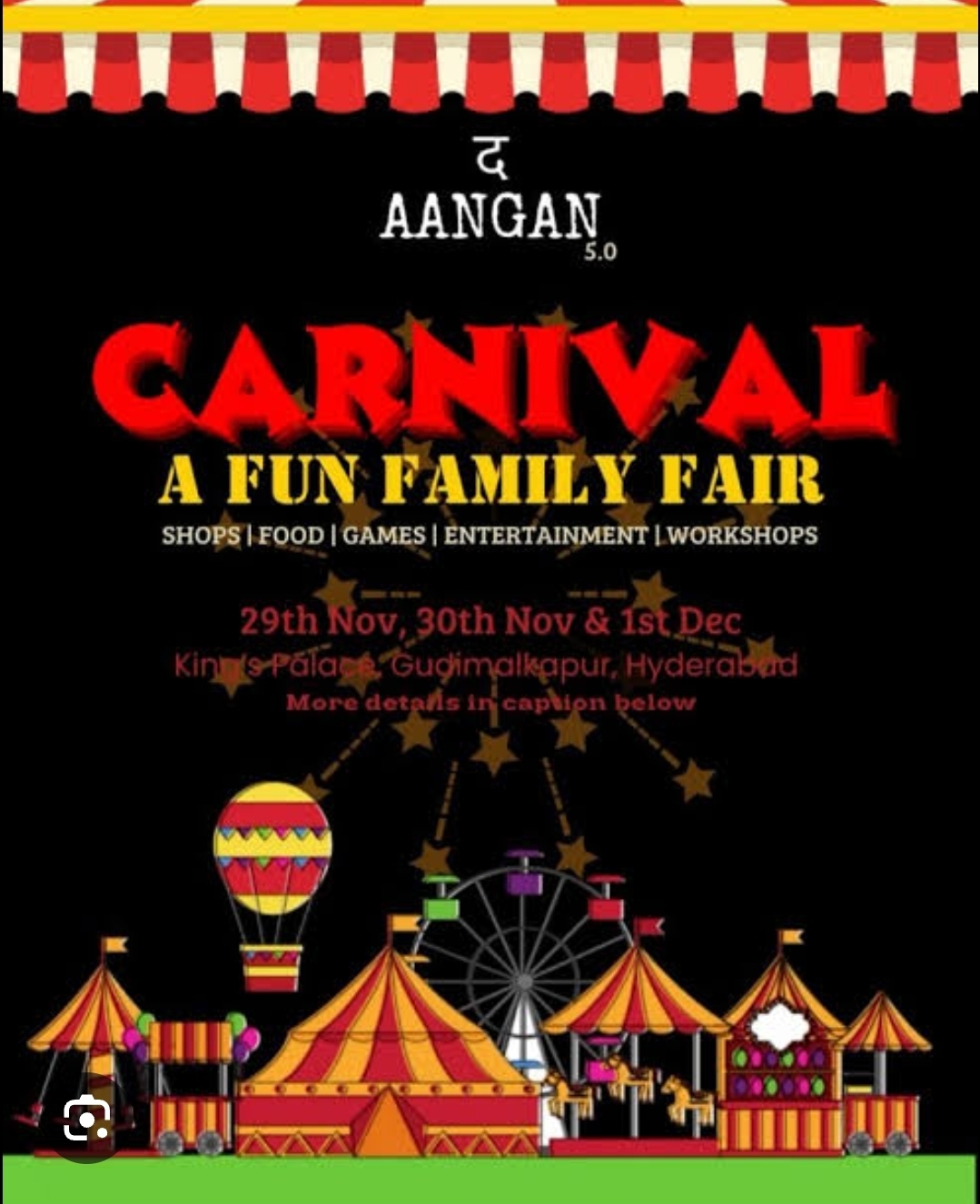 🎪✨ AANGAN 5.0 – The Carnival! ✨🎪