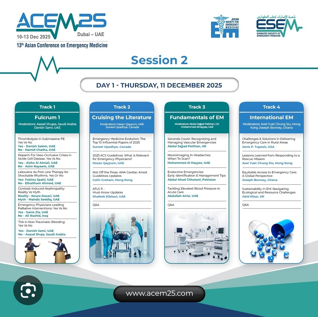 📢 ACEM25 – Session 2 Overview | Day 1 (11 December 2025)