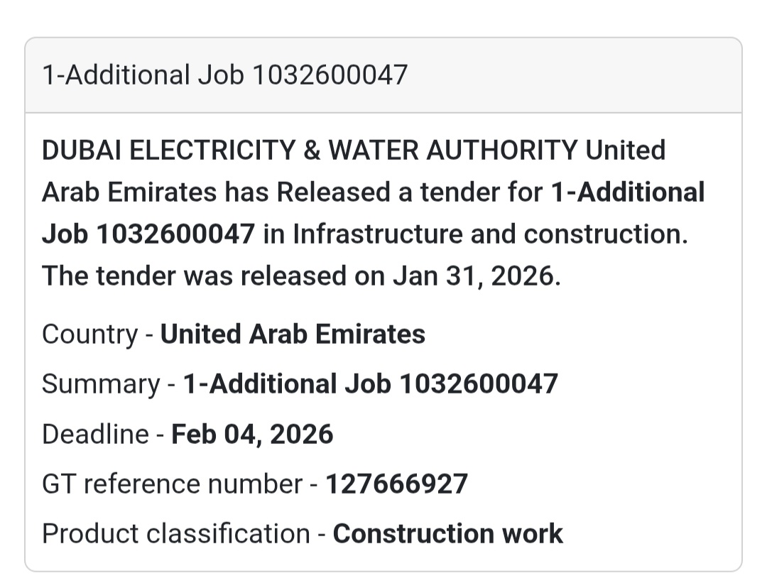 🏗️ Additional Construction Job