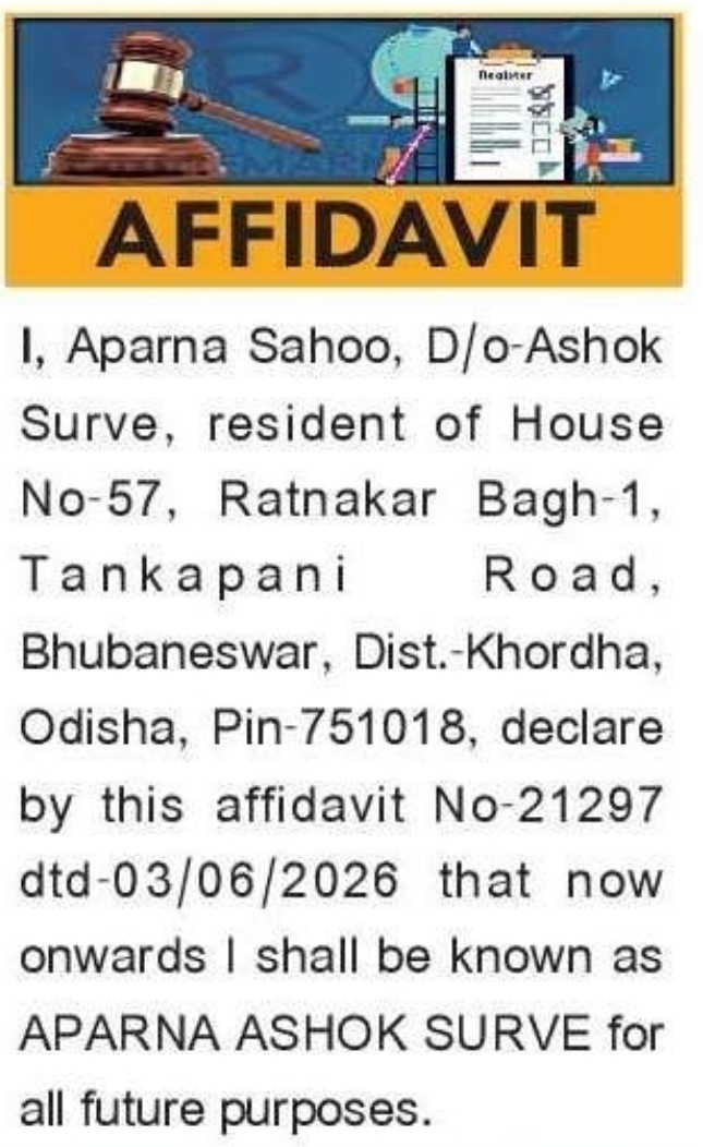 📜 Affidavit Notice