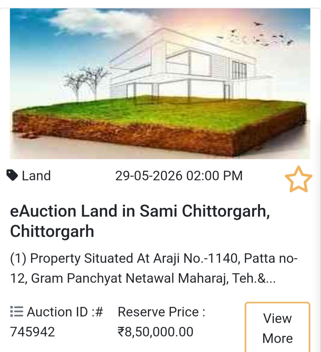 🌄 Affordable Land in Chittorgarh (Sami Area)