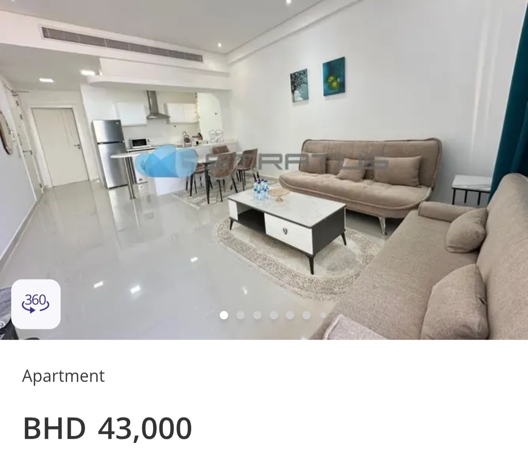🌊 Al Juffair | Sea View | Rented 💰 BHD 43,000
