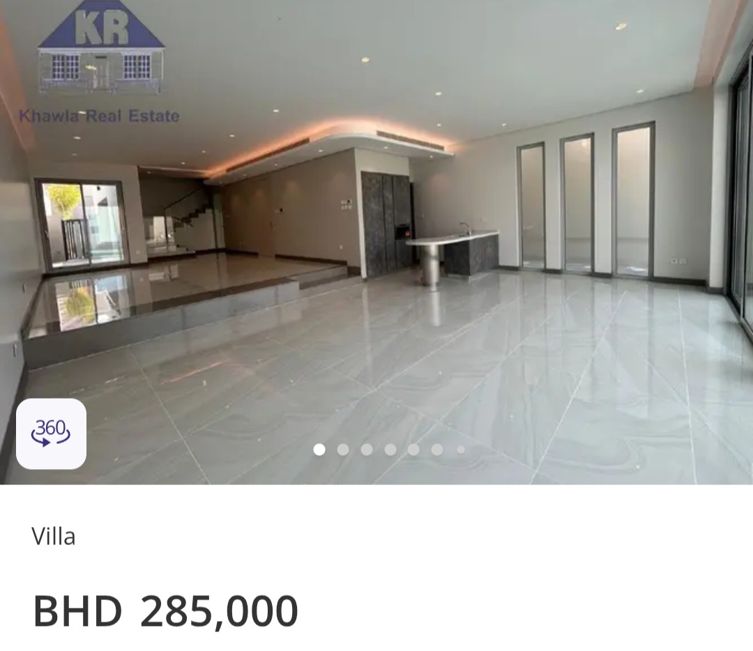 Al Nassem | Canal View | Freehold Villa 💰 BHD 285,000