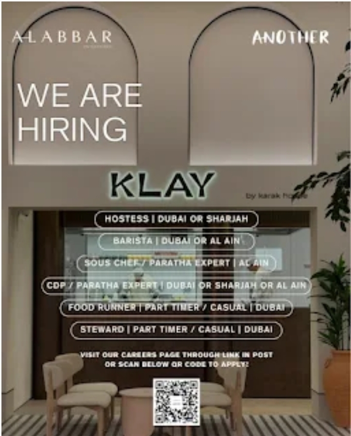 ✨ Alabbar Enterprises & ANDLIFE Hiring Hospitality Staff – Dubai, Sharjah & Al Ain ✨