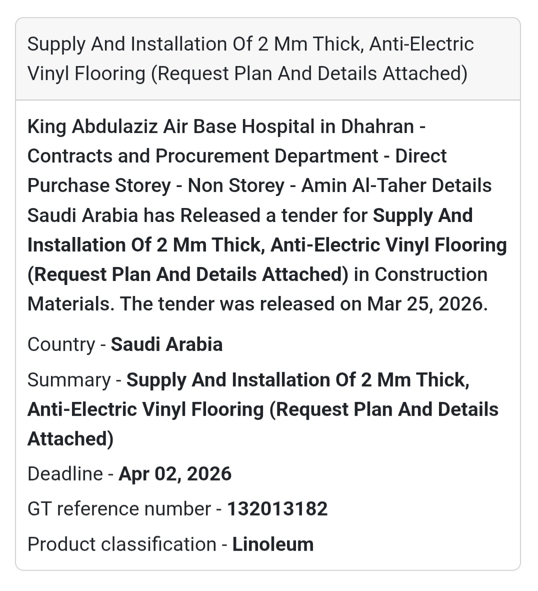 🏢 Anti-Static Vinyl Flooring