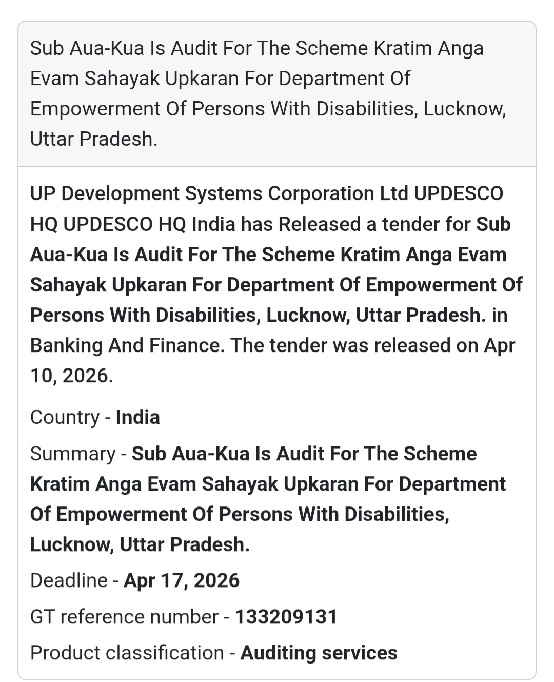 📊 Audit Services – Lucknow