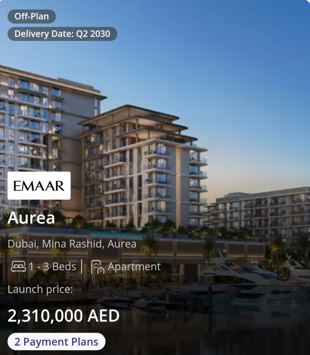 ✨ Aurea by Emaar | Mina Rashid