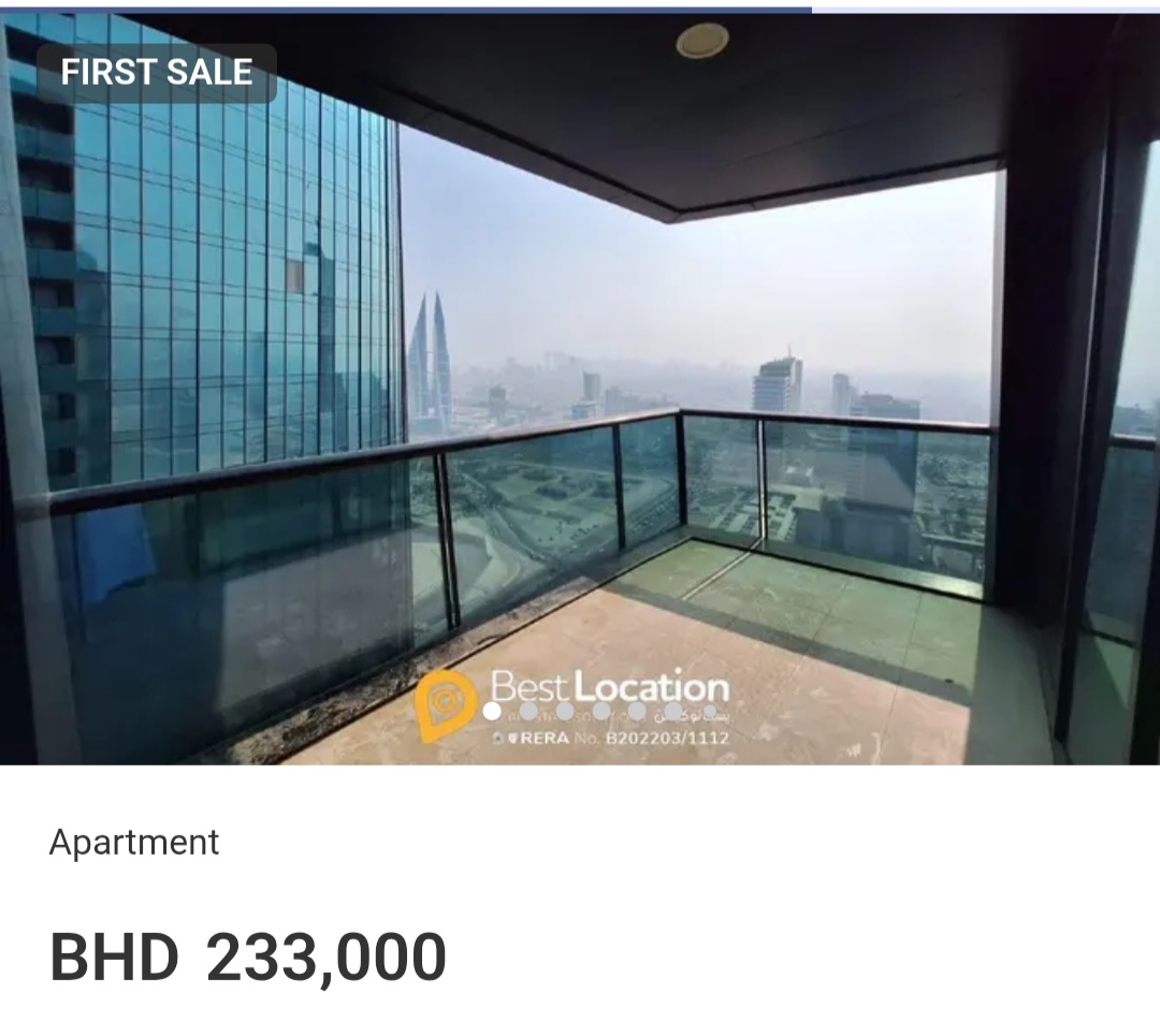 🌆 Bahrain Bay | High Floor | City View