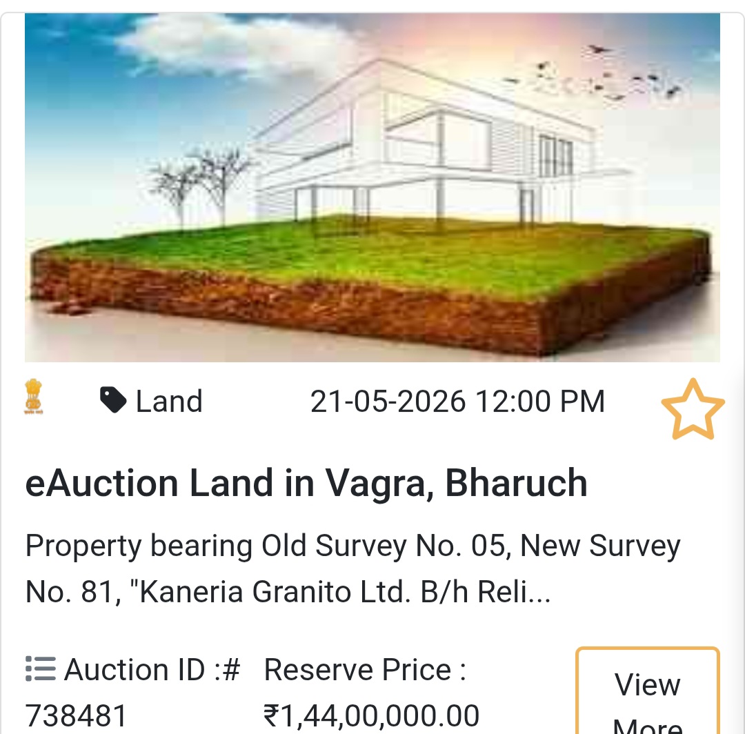 🏦 Bank Auction for land