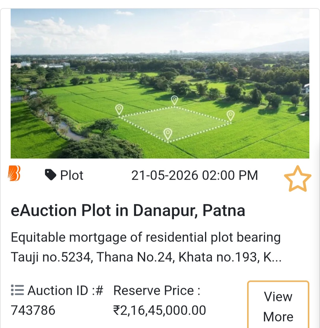 🏦 Bank Auction Property in danapur