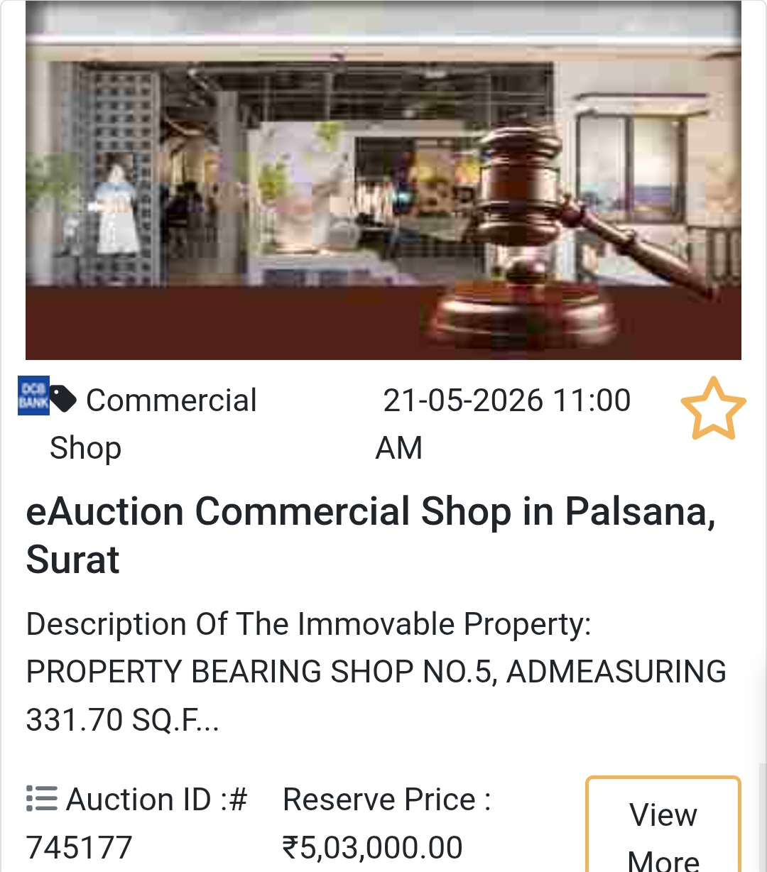 🏦 Bank Auction Property in ₹ 503000