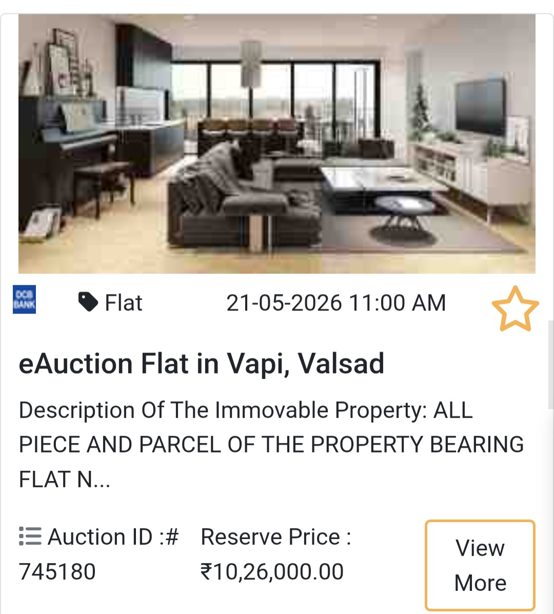 🏦 Bank Auction Property in ₹1026000