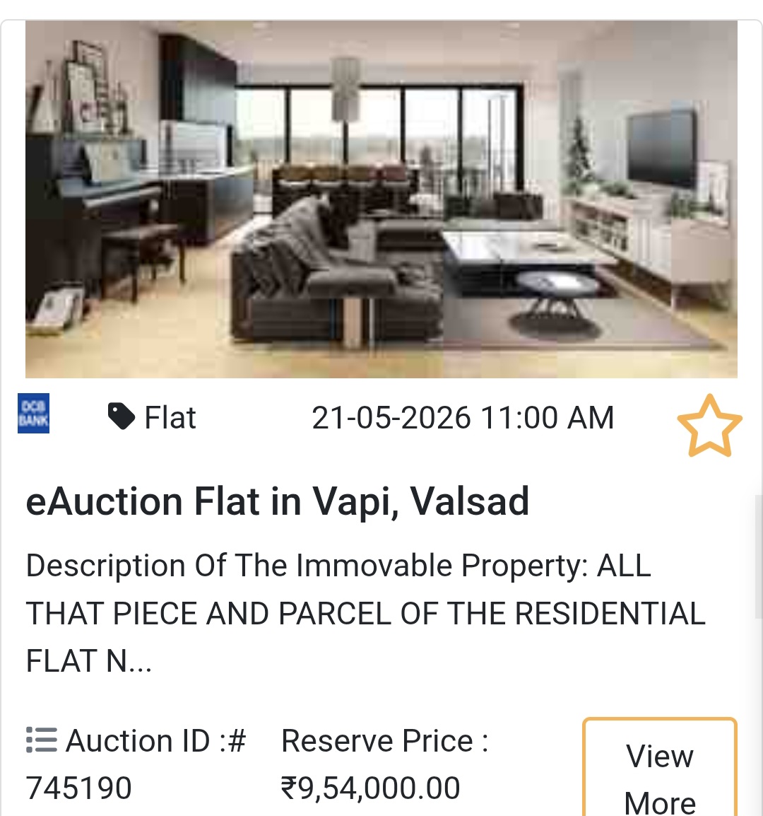 🏦 Bank Auction Property in ₹954000
