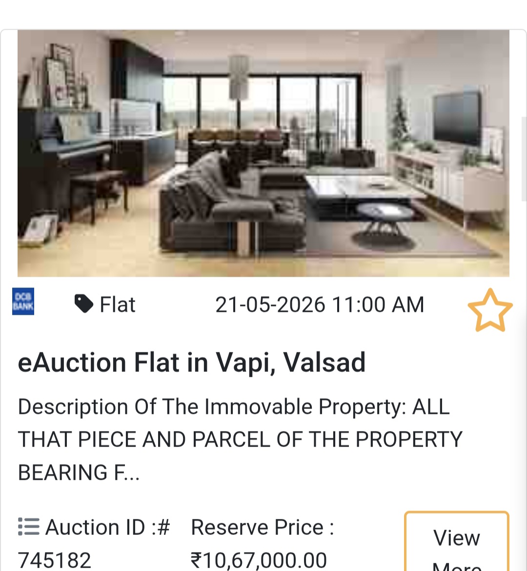 🏦 Bank Auction Property in Vapi