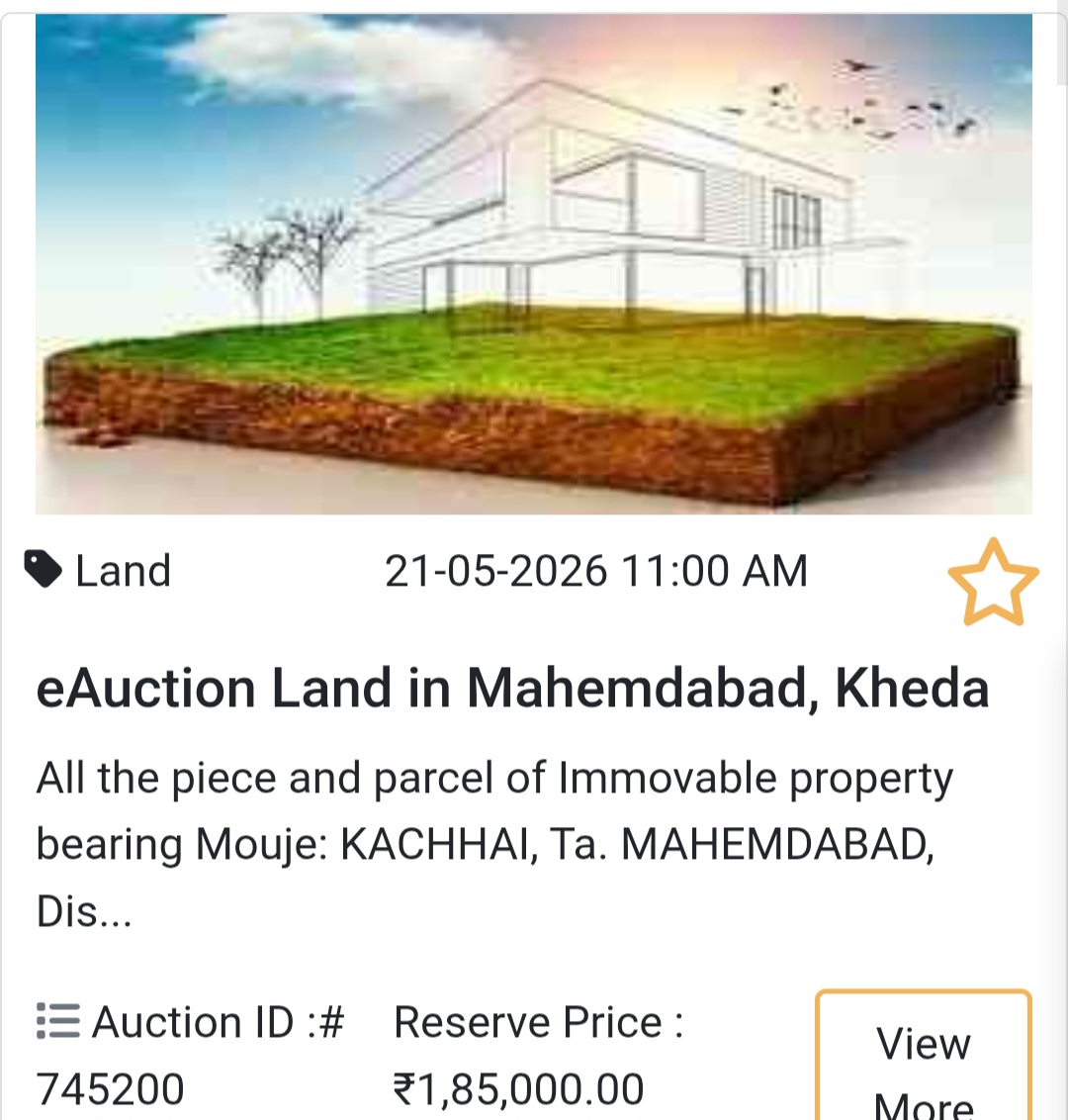 🏦 Bank Auction Property kheda