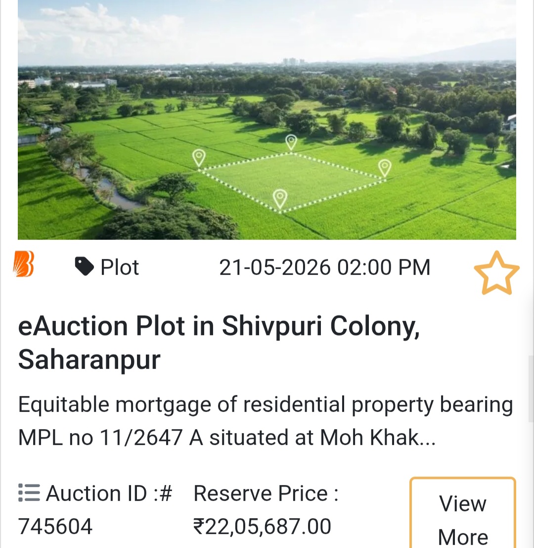 🏦 Bank Auction Property