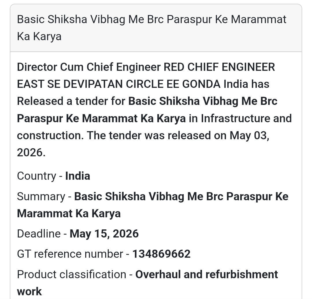 🏫 Basic Shiksha Vibhag – Parasur (UP)