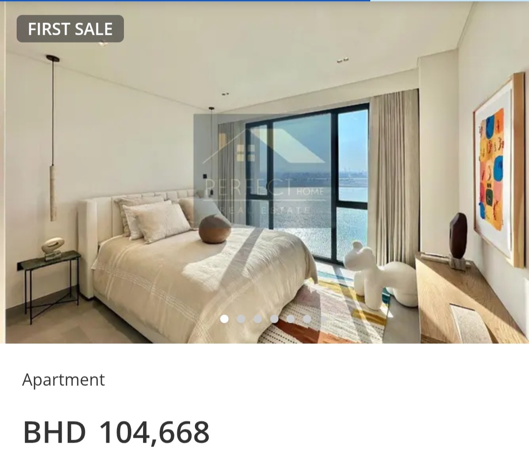 🌊 BEACH ACCESS | PODIUM VIEW | PAYMENT PLAN – BHD 104,668