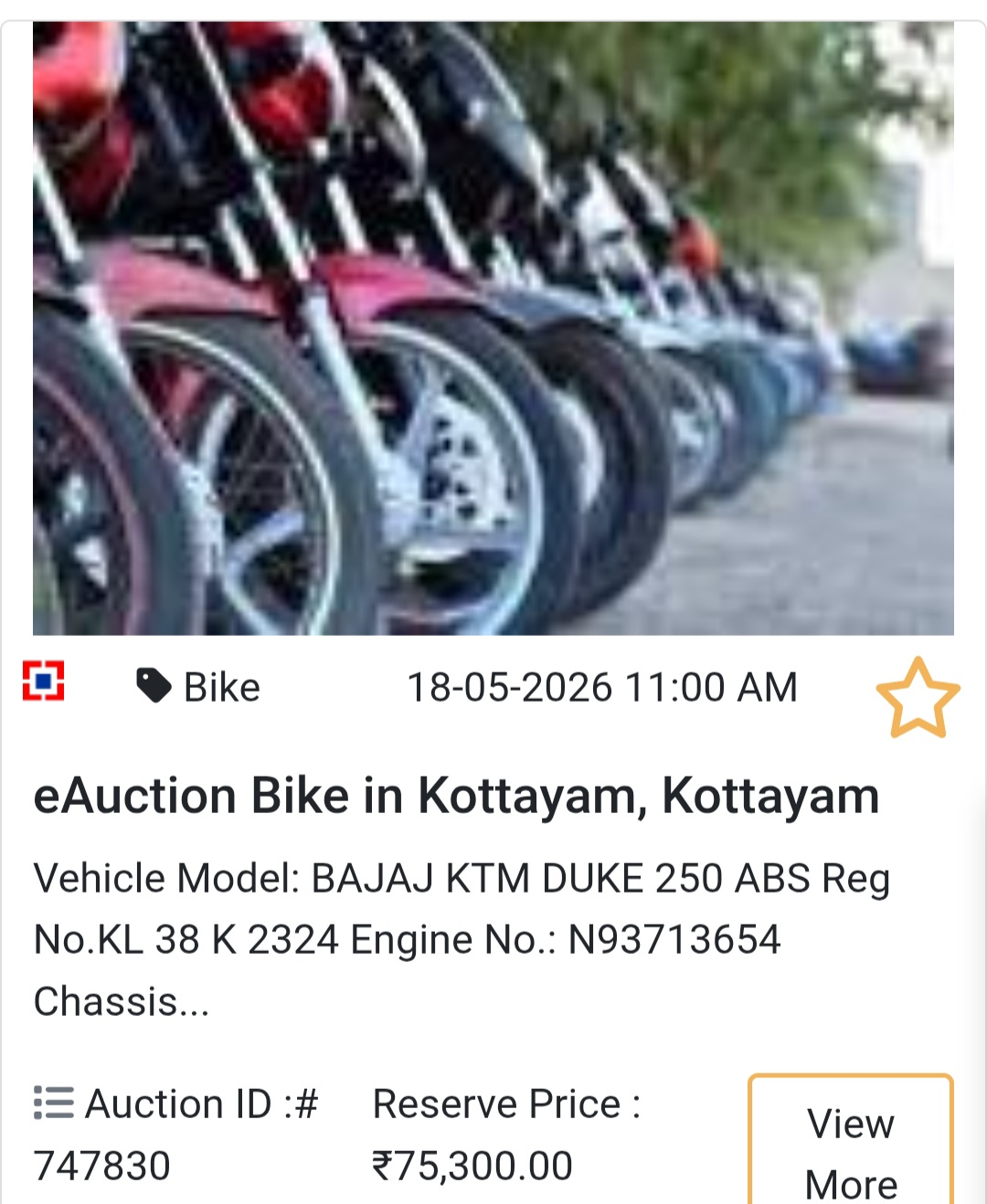 🏍️ Bike Deal – KTM Duke 250