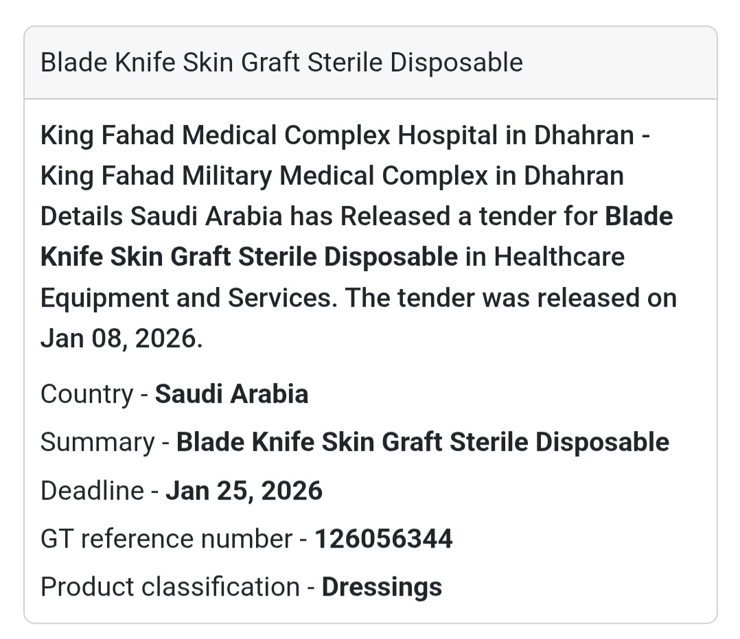 🔪 Blade Knife Skin Graft – Sterile Disposable