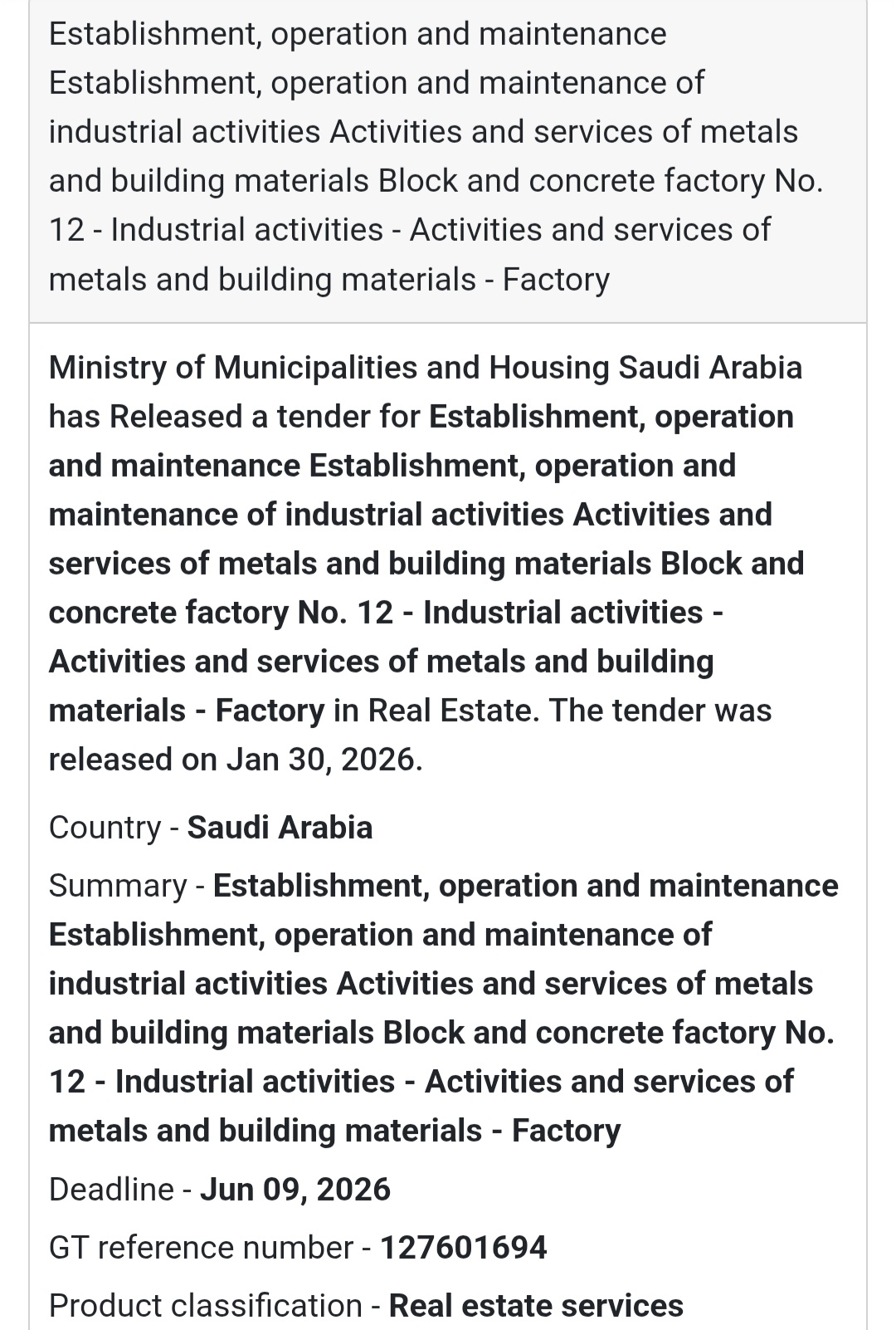 🧱 Block & Concrete Factory No. 12