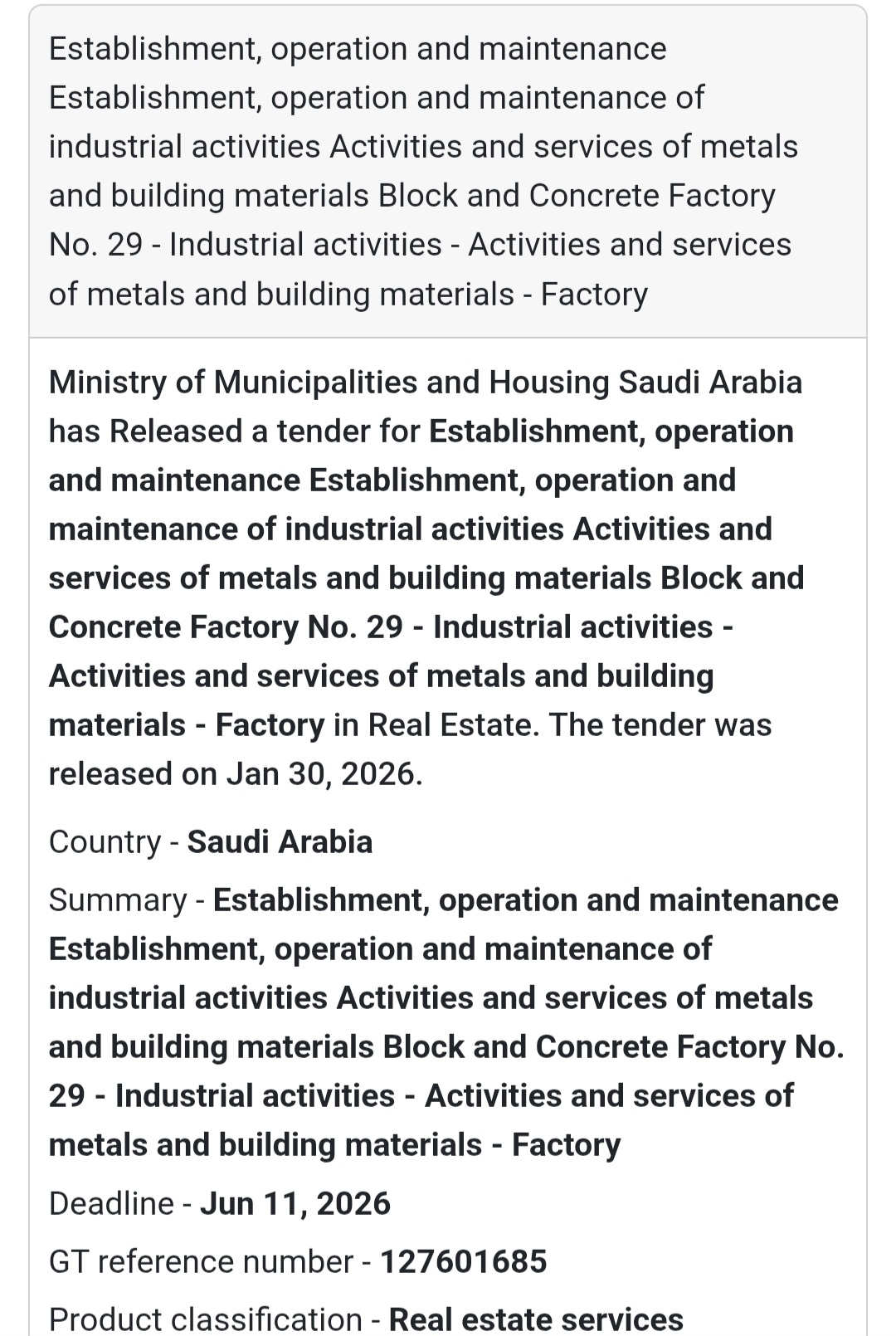 🧱 Block & Concrete Factory – No. 29