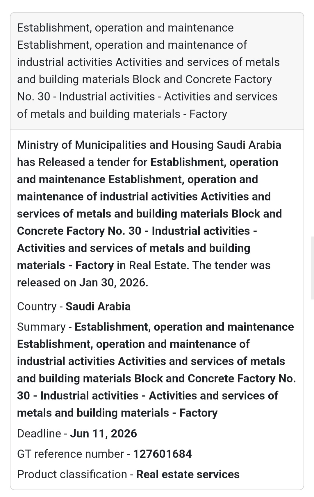 🧱 Block & Concrete Factory – No. 30