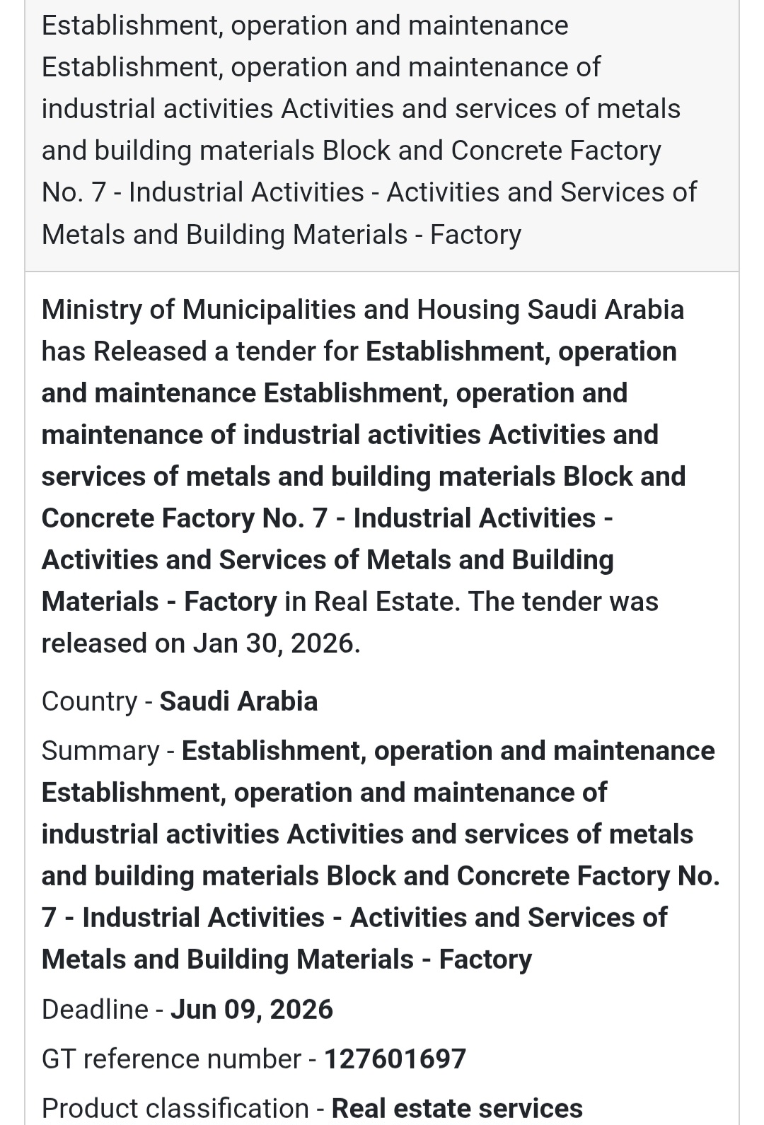 🧱 Block & Concrete Factory No. 7