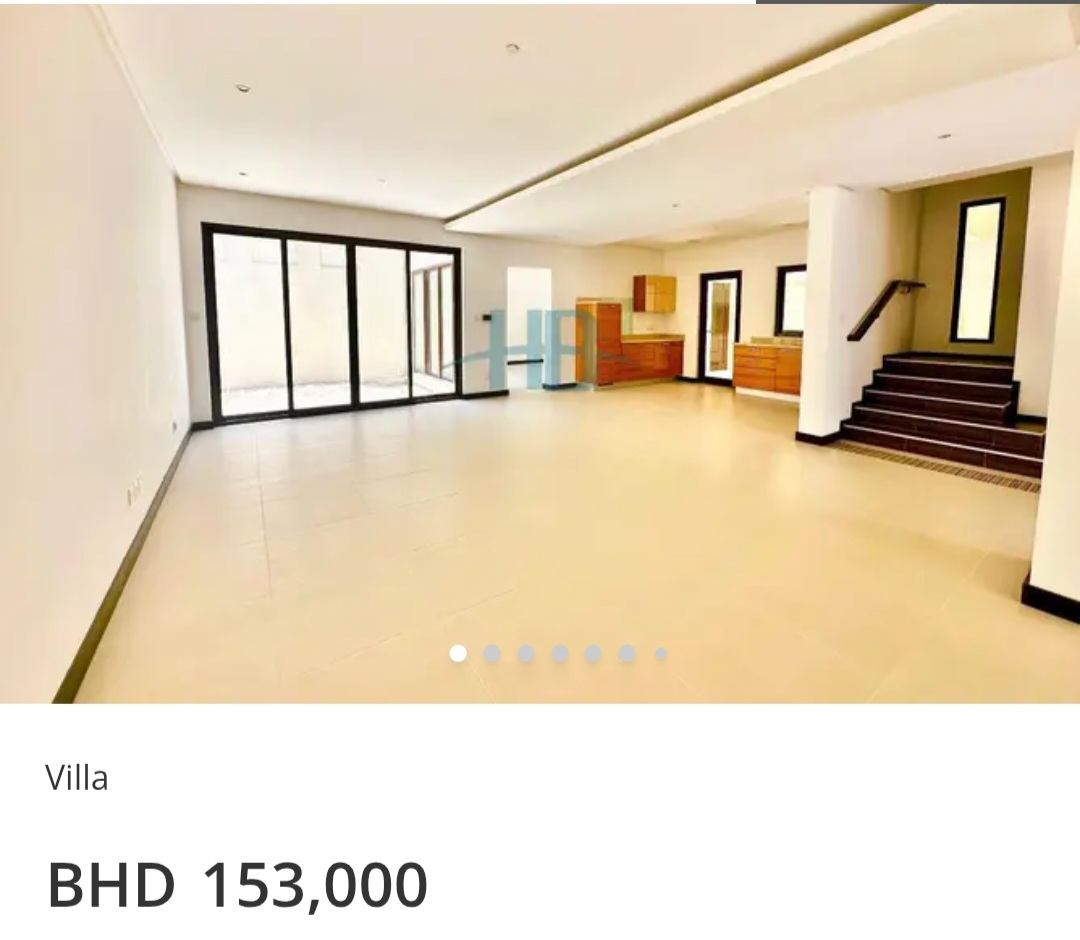🏡 Brand New Villa | Facing Marassi | Quiet Location – BHD 153,000
