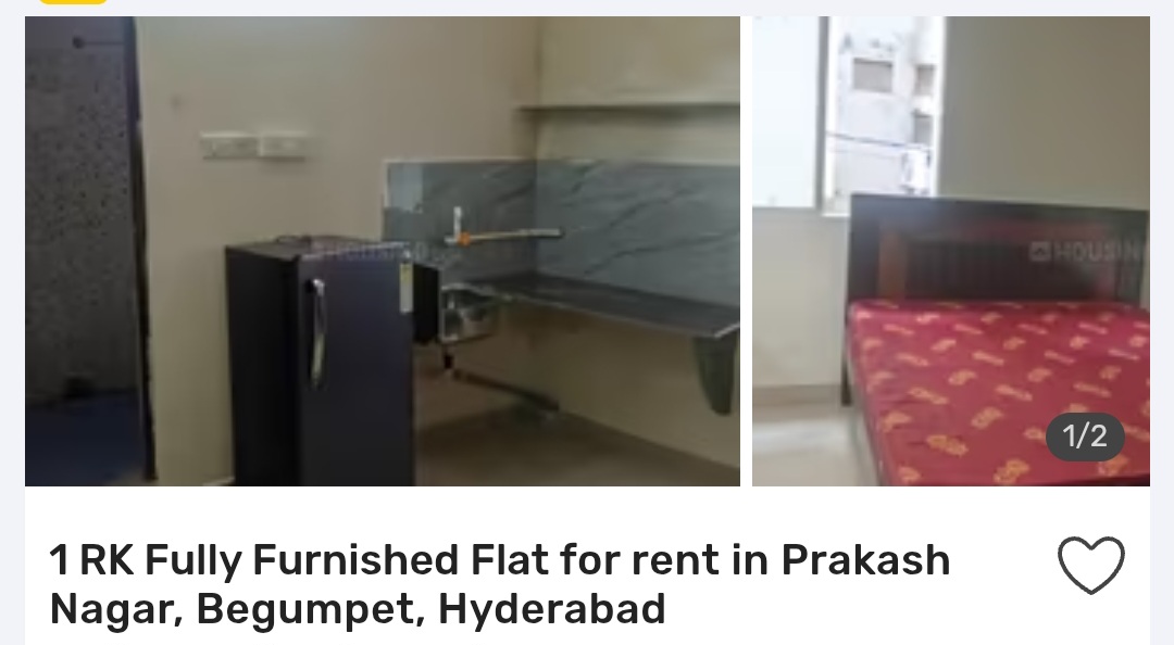 💸 Budget 1 RK in Begumpet