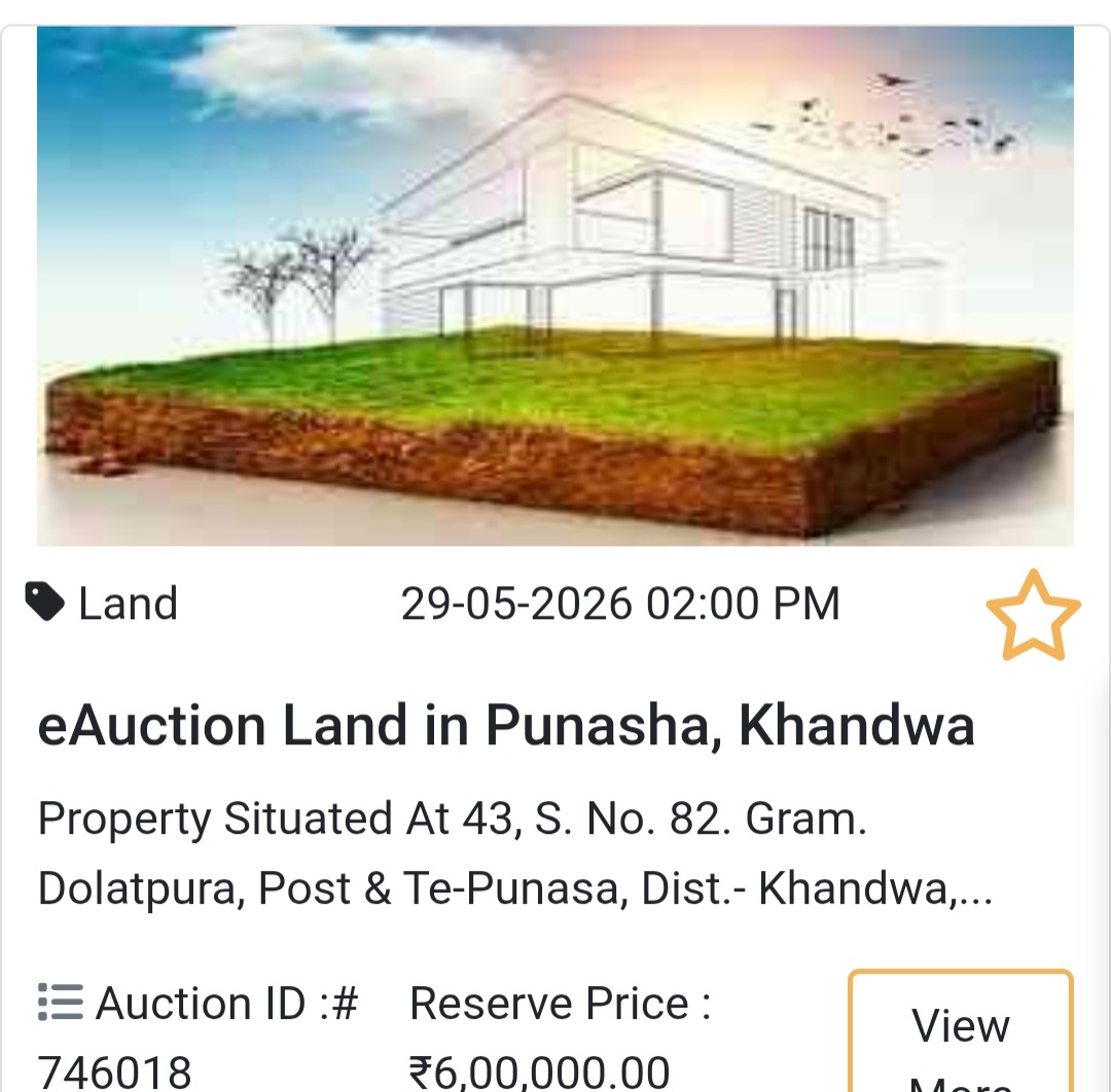 🌾 Budget Land in Punasa, Khandwa