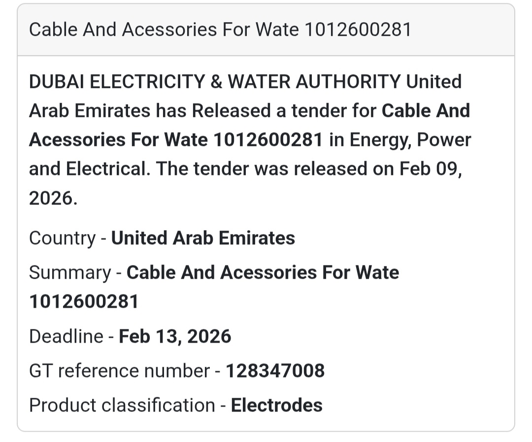 🔌 Cable and Accessories for WATE