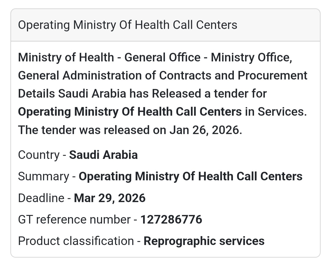 📞 Call Center Operations – Ministry of Health
