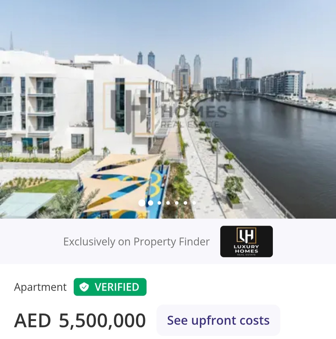 🌊 Canal View 2BR | Ready to Move