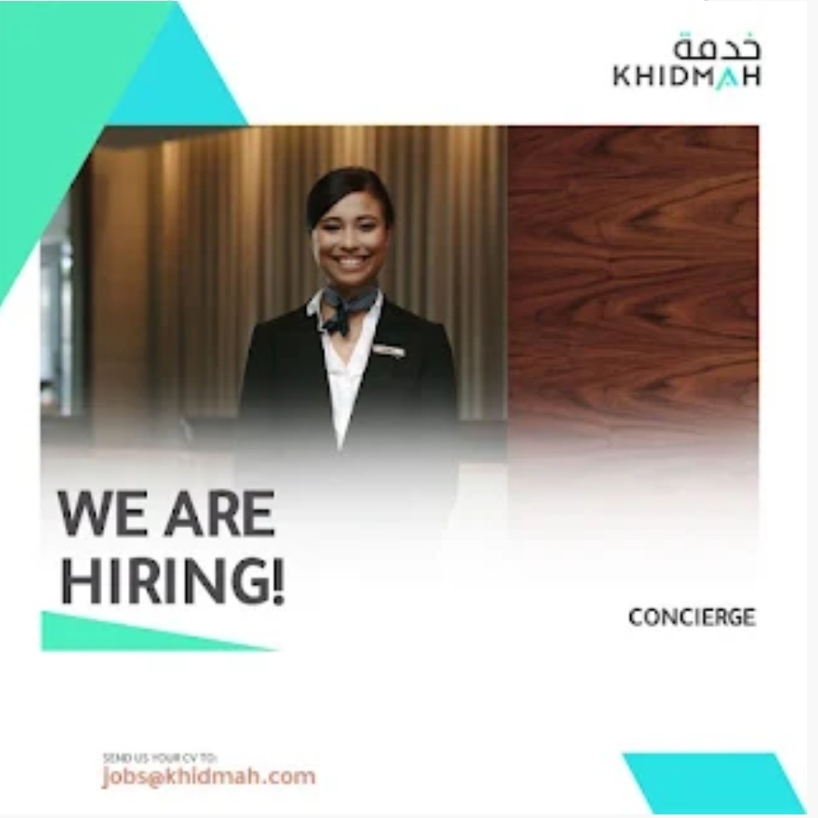 🎯 Career Opportunity! Concierge Job Open Day – Abu Dhabi 🇦🇪