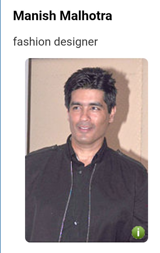 ✨ Celebrating Manish Malhotra – The Maestro of Indian Fashion ✨