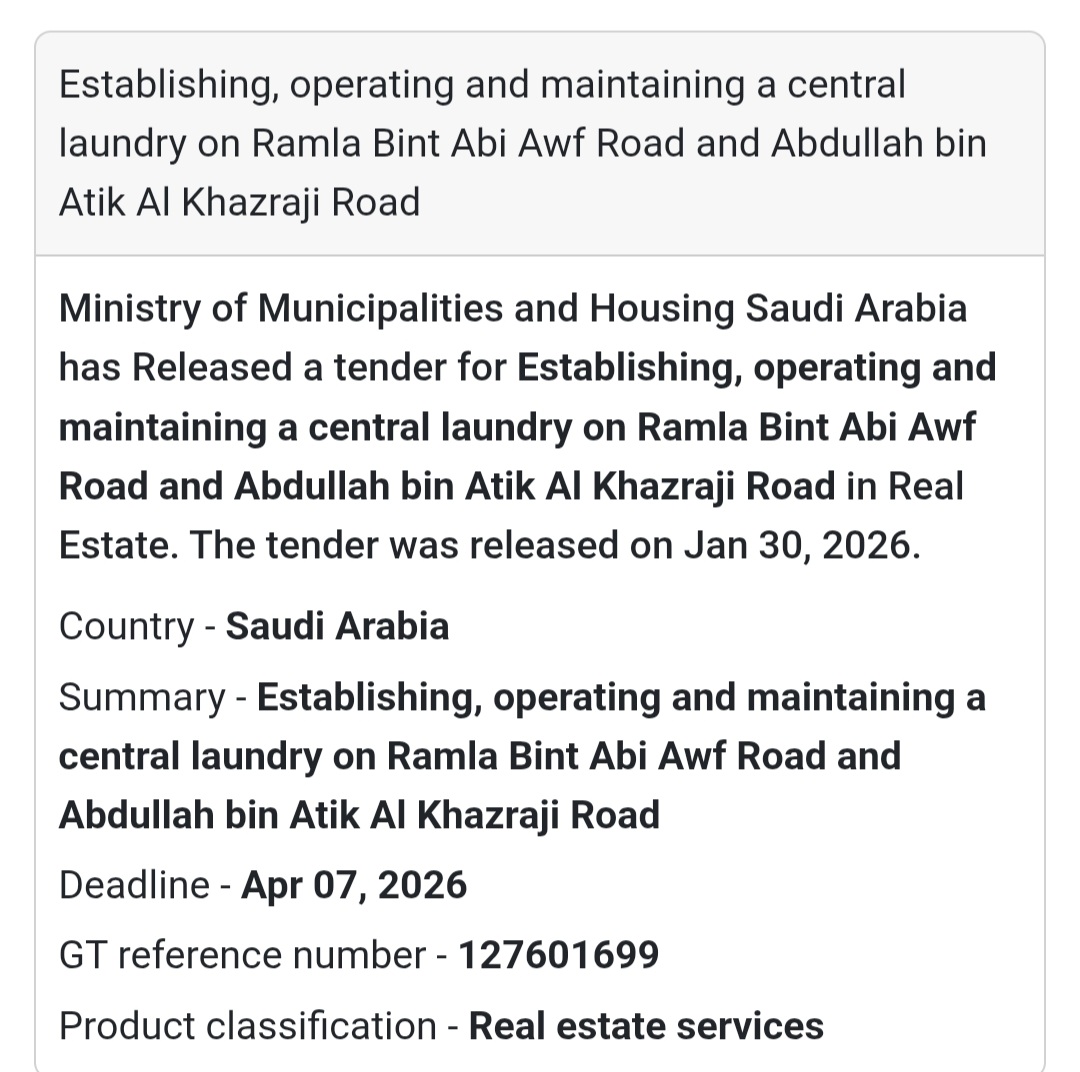 🧺 Central Laundry Facility