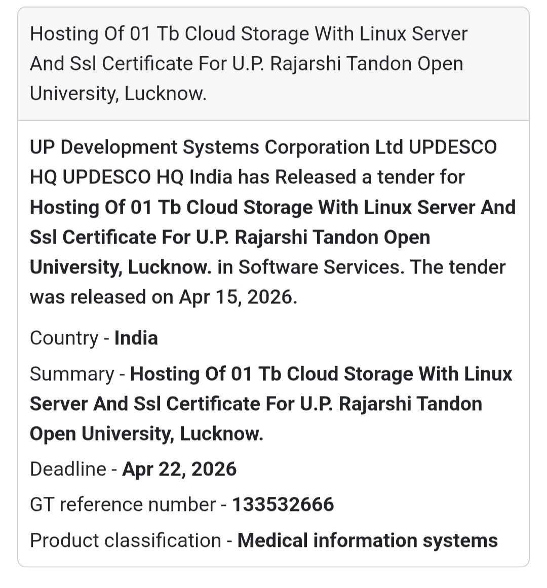 ☁️ Cloud Storage Hosting – Lucknow
