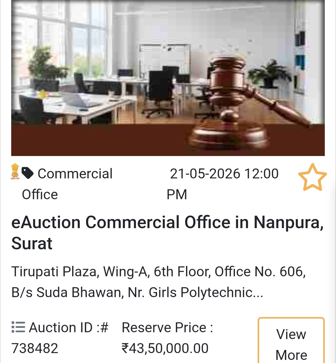 🏢 Commercial Office in Surat (Nanpura)