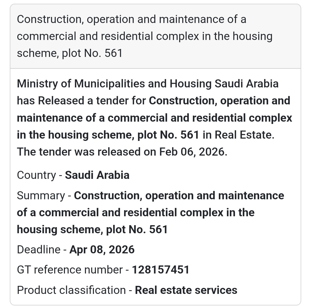 🏘 Commercial & Residential Complex – Plot 561