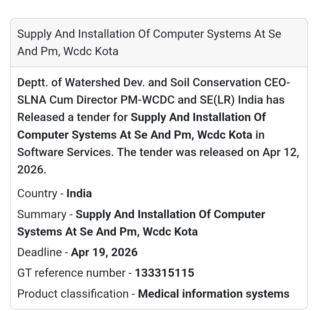 💻 Computer System Supply & Installation – Kota